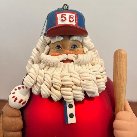 Department 56 Noel 7" Slugger Santa Baseball Ornament - Picture 6 of 7